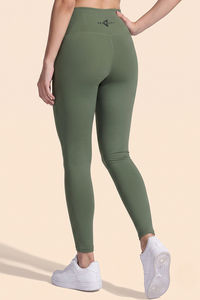 Zelocity Quick Dry Gym Leggings - Four Leaf Clover — thumbnail 3